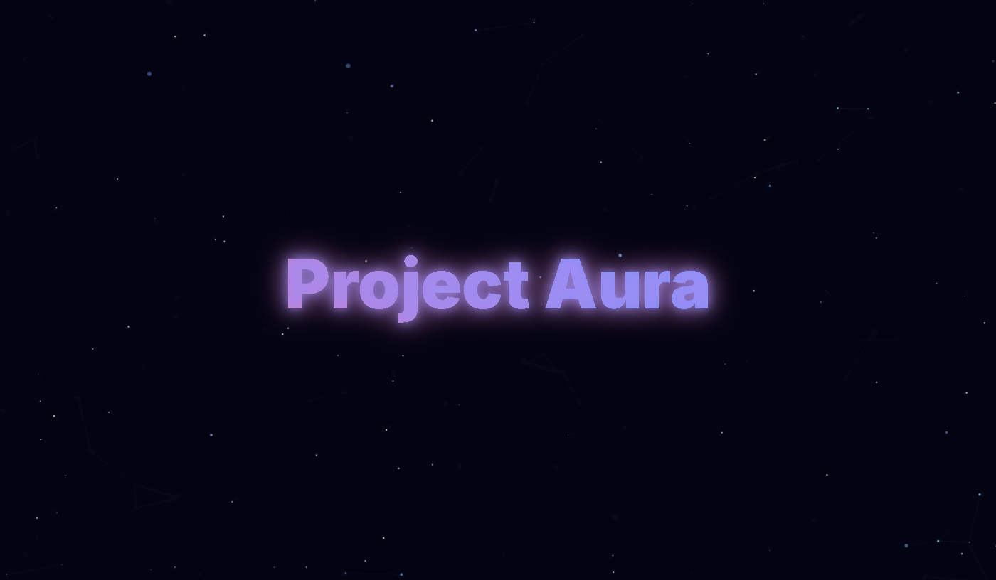 Aura Landing Page